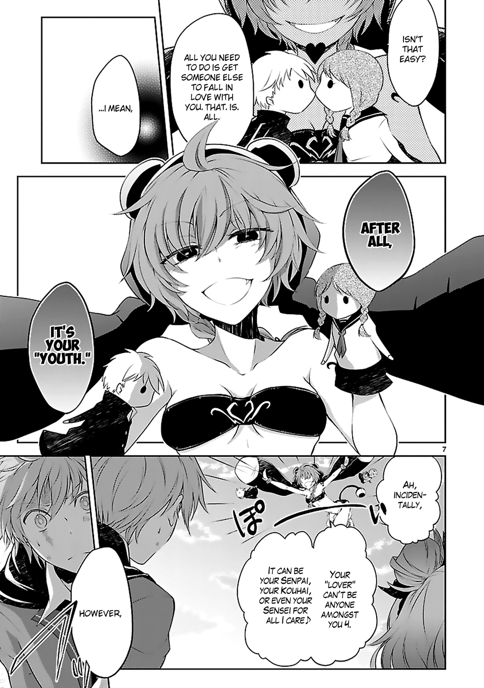Hensokukei Quadrangle Chapter 6 page 8 - Chapter 6: Restart
