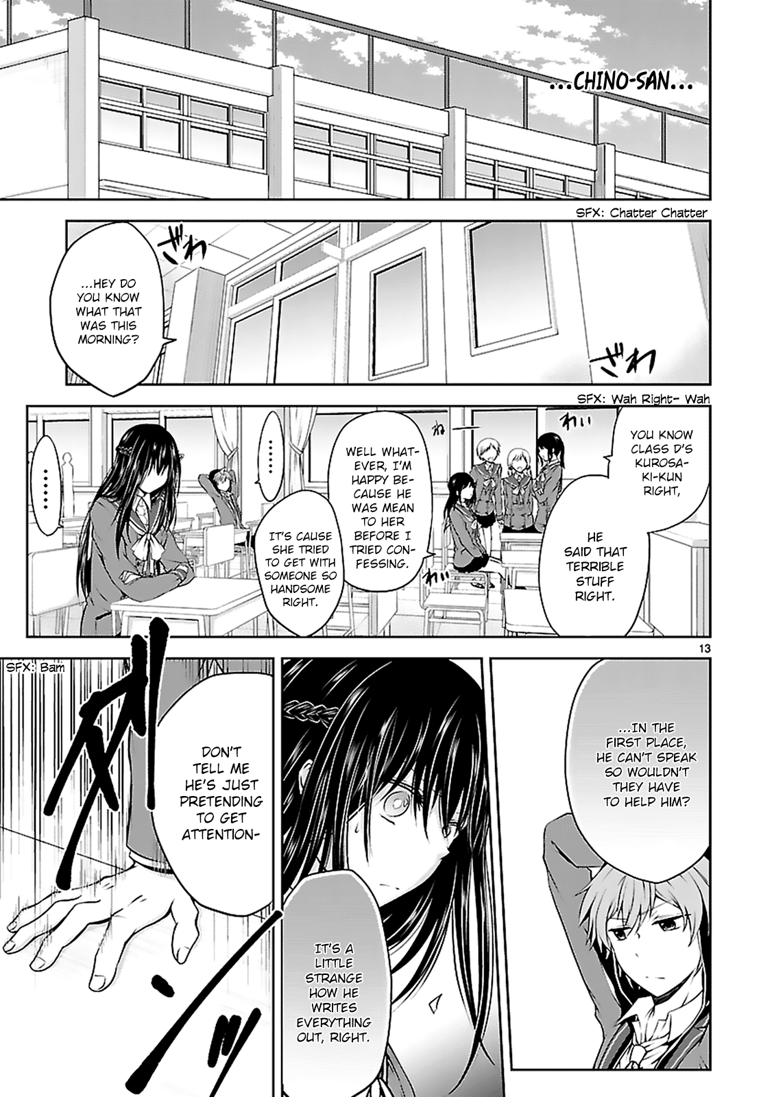 Hensokukei Quadrangle Chapter 7 page 15 - Chapter 7: The Rabbits' Dillema