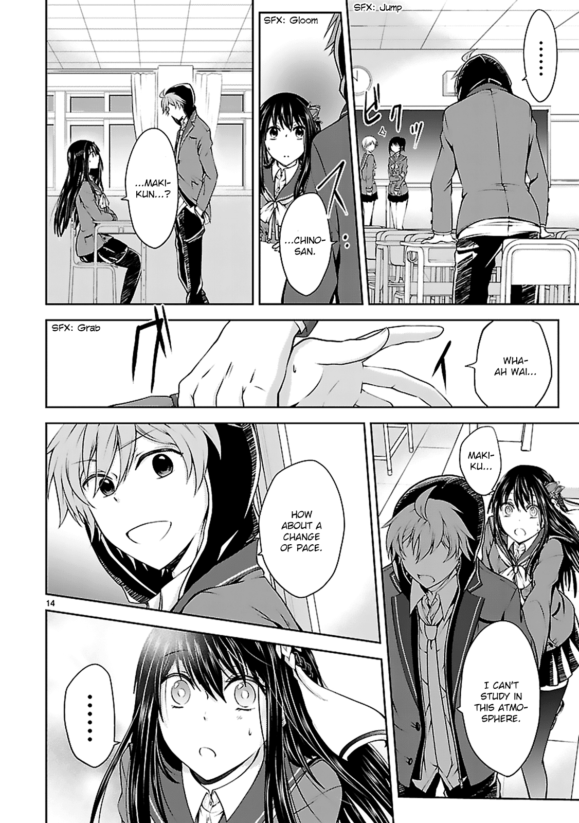 Hensokukei Quadrangle Chapter 7 page 16 - Chapter 7: The Rabbits' Dillema