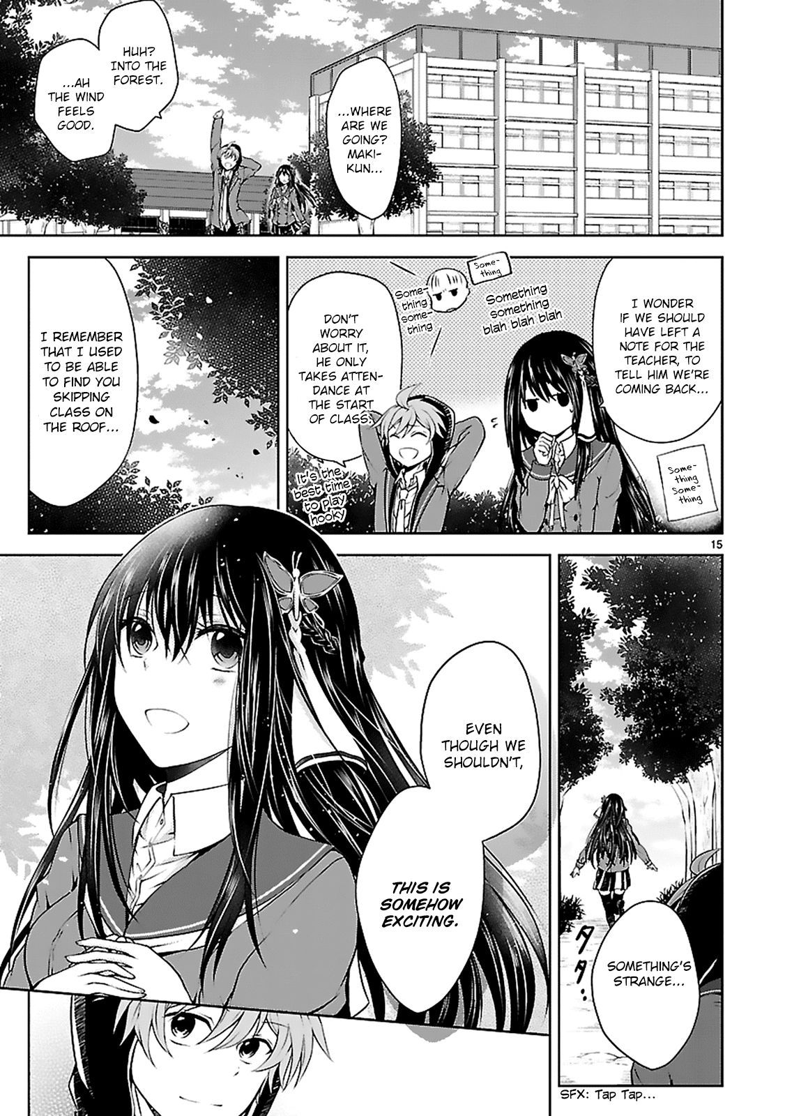Hensokukei Quadrangle Chapter 7 page 17 - Chapter 7: The Rabbits' Dillema