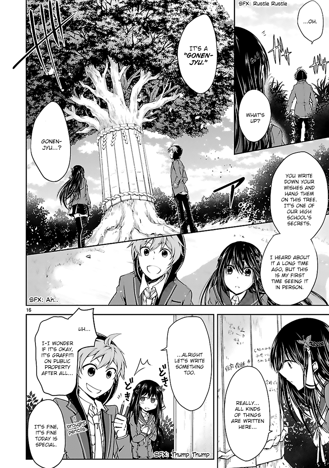 Hensokukei Quadrangle Chapter 7 page 18 - Chapter 7: The Rabbits' Dillema