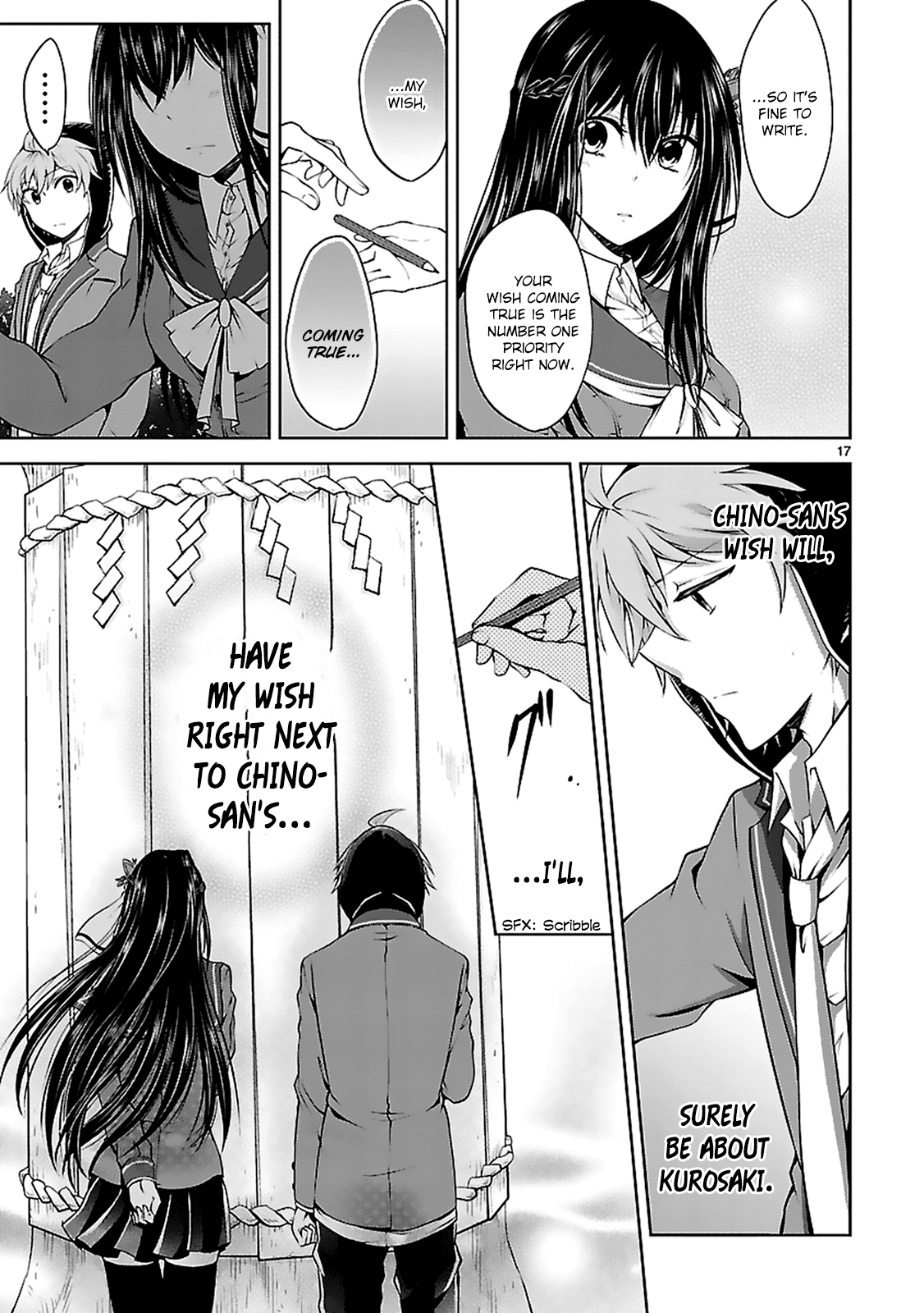 Hensokukei Quadrangle Chapter 7 page 19 - Chapter 7: The Rabbits' Dillema