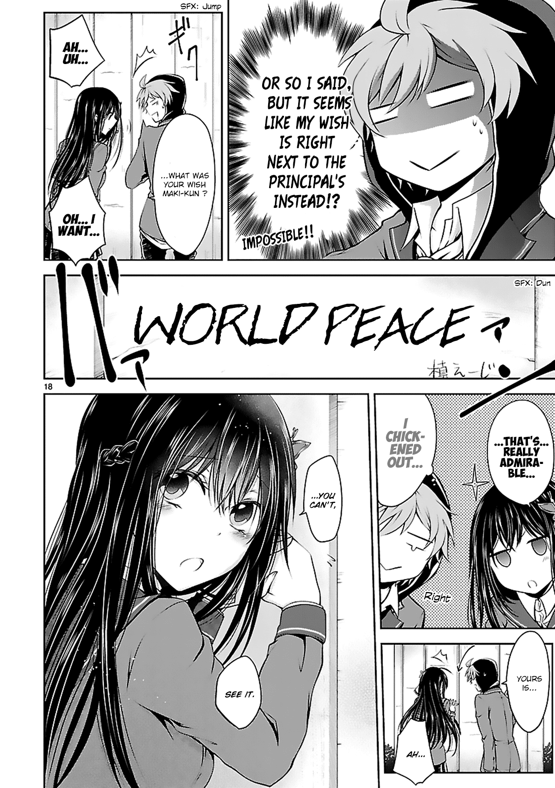 Hensokukei Quadrangle Chapter 7 page 20 - Chapter 7: The Rabbits' Dillema