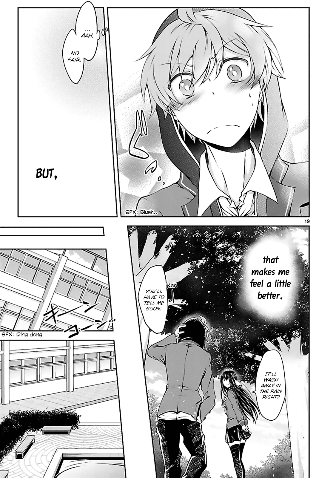Hensokukei Quadrangle Chapter 7 page 21 - Chapter 7: The Rabbits' Dillema