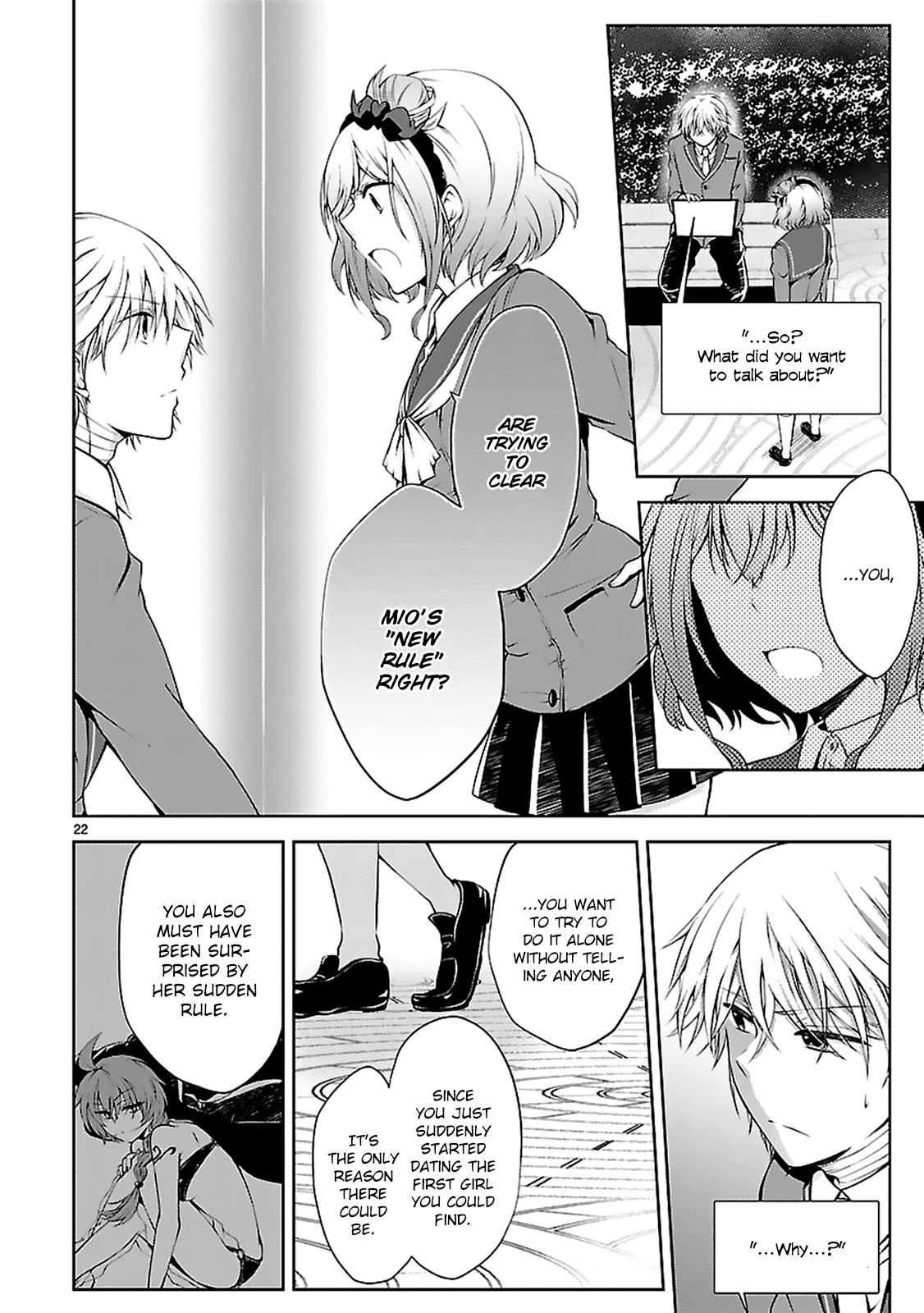 Hensokukei Quadrangle Chapter 7 page 24 - Chapter 7: The Rabbits' Dillema