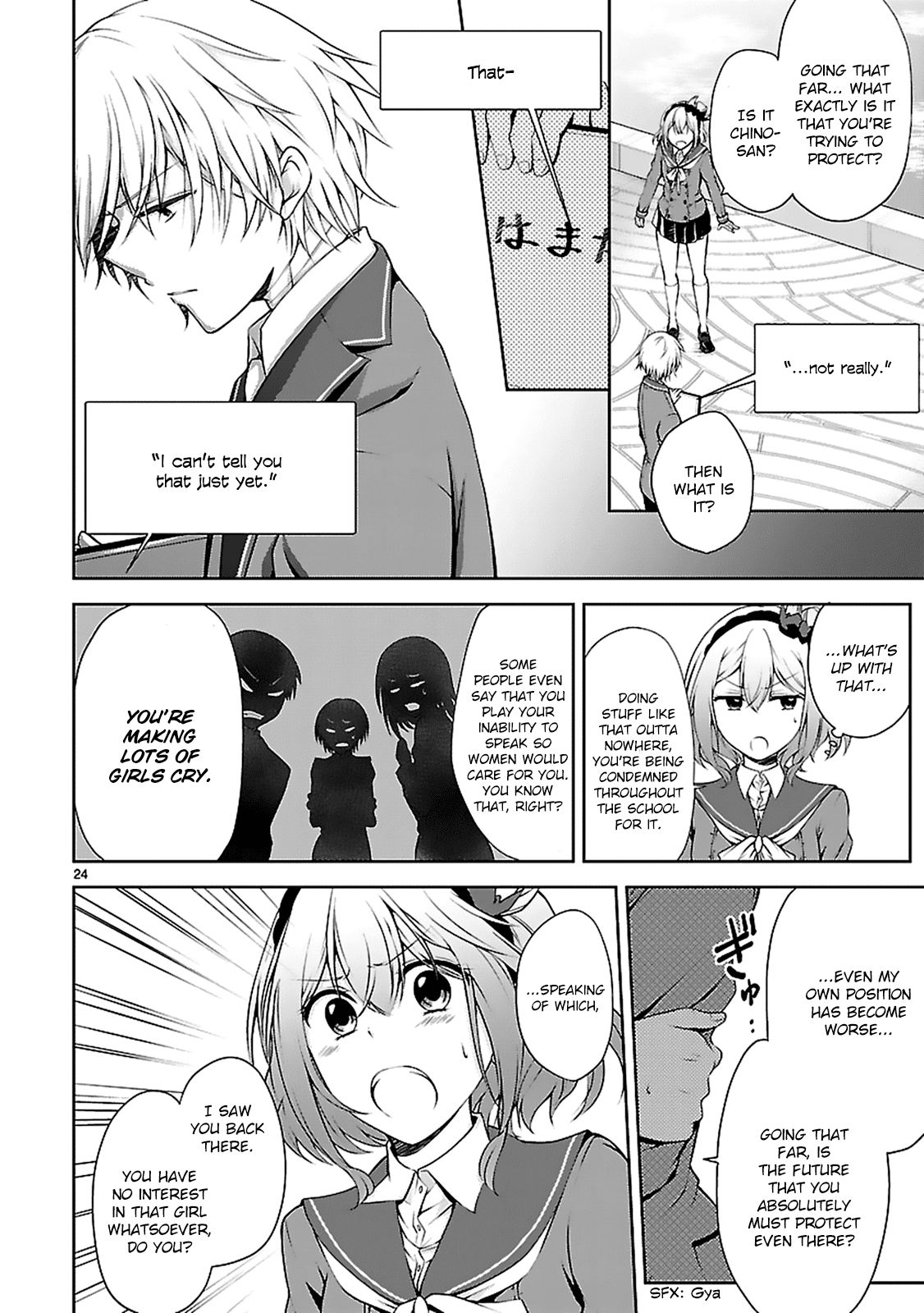Hensokukei Quadrangle Chapter 7 page 26 - Chapter 7: The Rabbits' Dillema