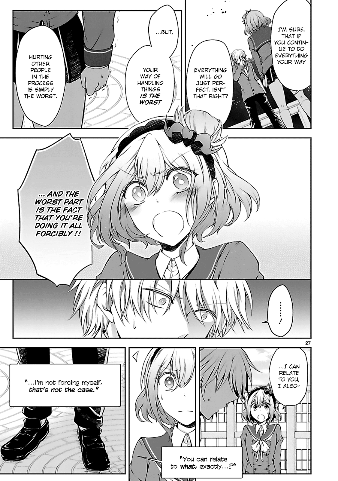 Hensokukei Quadrangle Chapter 7 page 29 - Chapter 7: The Rabbits' Dillema
