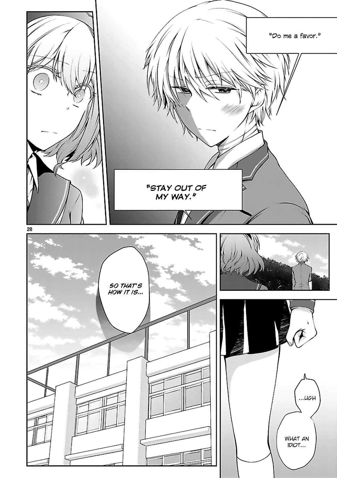 Hensokukei Quadrangle Chapter 7 page 30 - Chapter 7: The Rabbits' Dillema