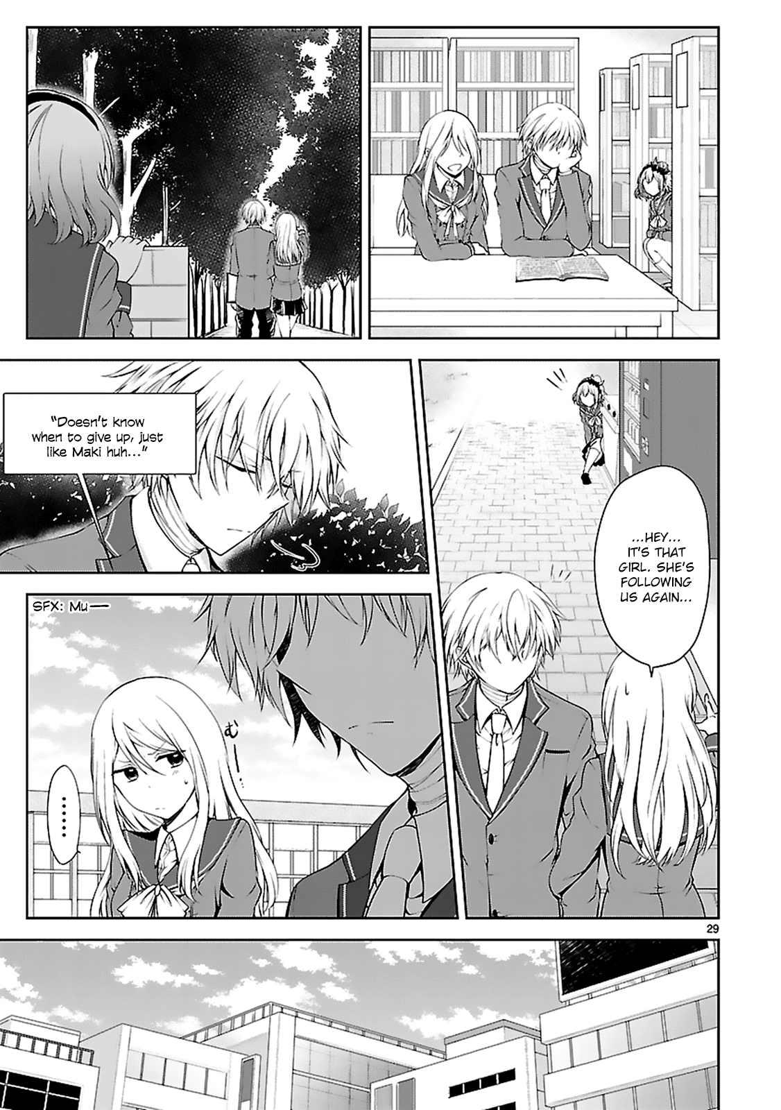 Hensokukei Quadrangle Chapter 7 page 31 - Chapter 7: The Rabbits' Dillema