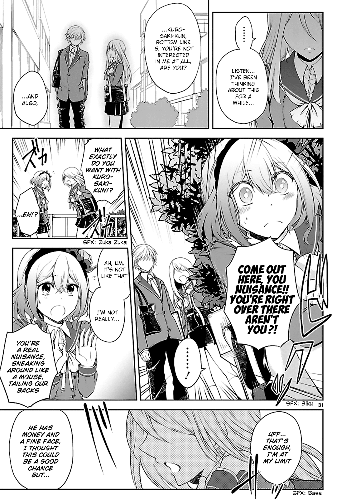 Hensokukei Quadrangle Chapter 7 page 33 - Chapter 7: The Rabbits' Dillema