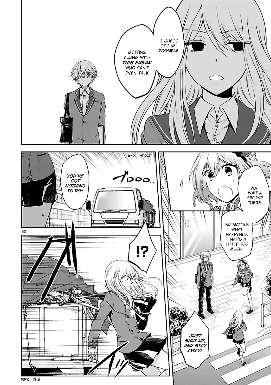 Hensokukei Quadrangle Chapter 7 page 34 - Chapter 7: The Rabbits' Dillema