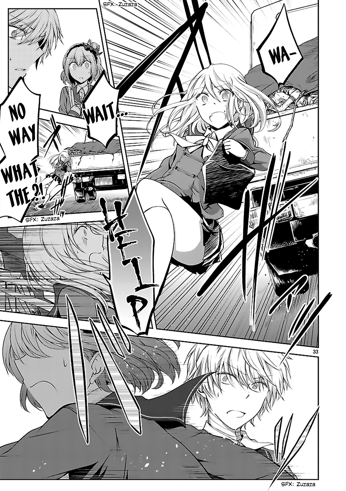 Hensokukei Quadrangle Chapter 7 page 35 - Chapter 7: The Rabbits' Dillema