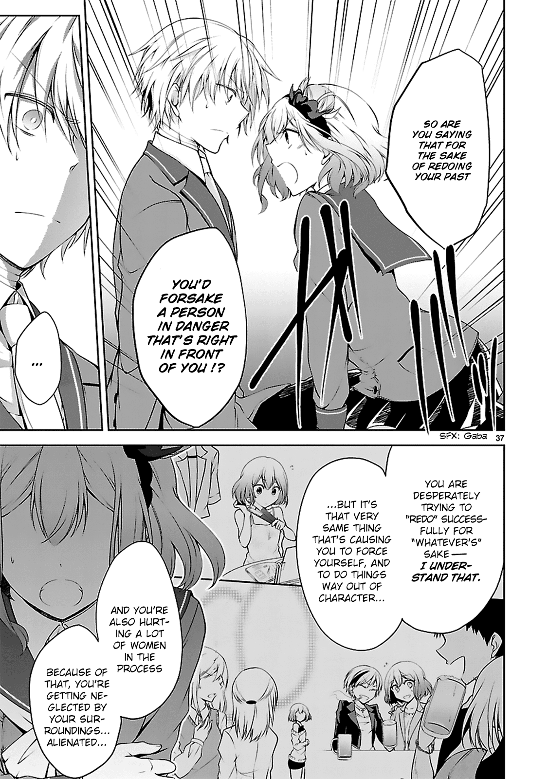 Hensokukei Quadrangle Chapter 7 page 39 - Chapter 7: The Rabbits' Dillema
