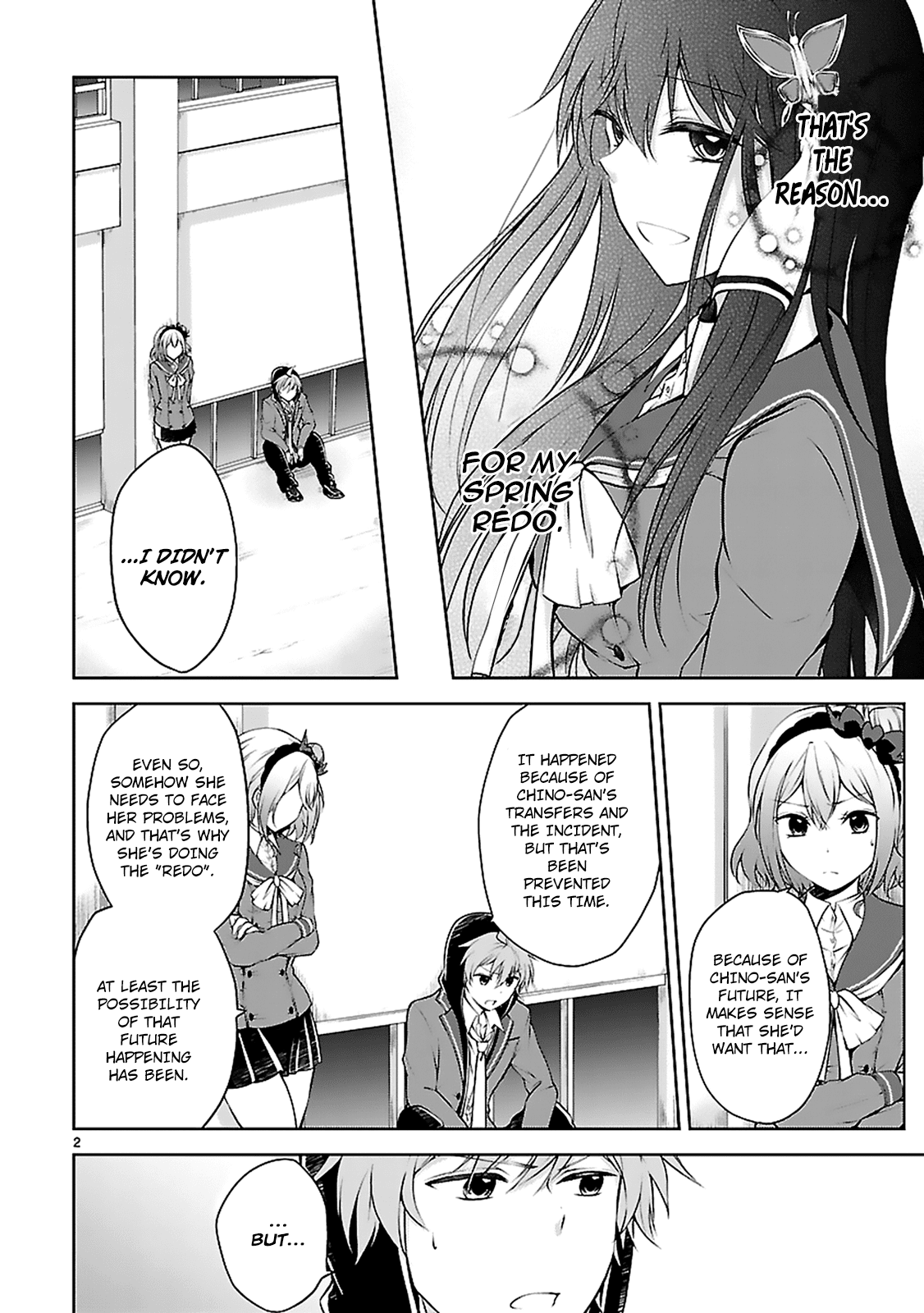 Hensokukei Quadrangle Chapter 7 page 4 - Chapter 7: The Rabbits' Dillema