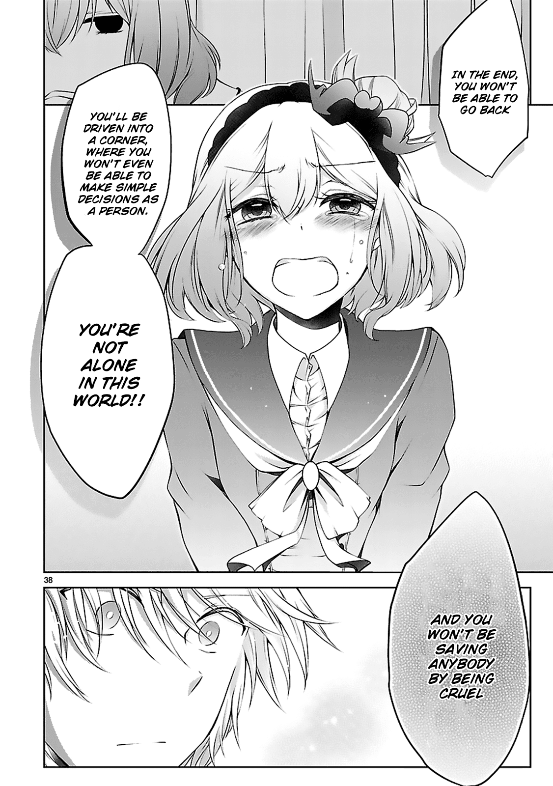 Hensokukei Quadrangle Chapter 7 page 40 - Chapter 7: The Rabbits' Dillema