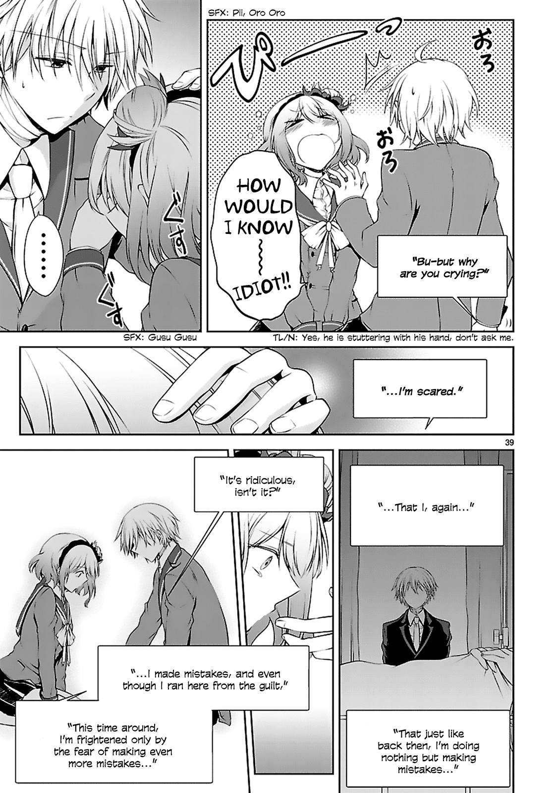 Hensokukei Quadrangle Chapter 7 page 41 - Chapter 7: The Rabbits' Dillema