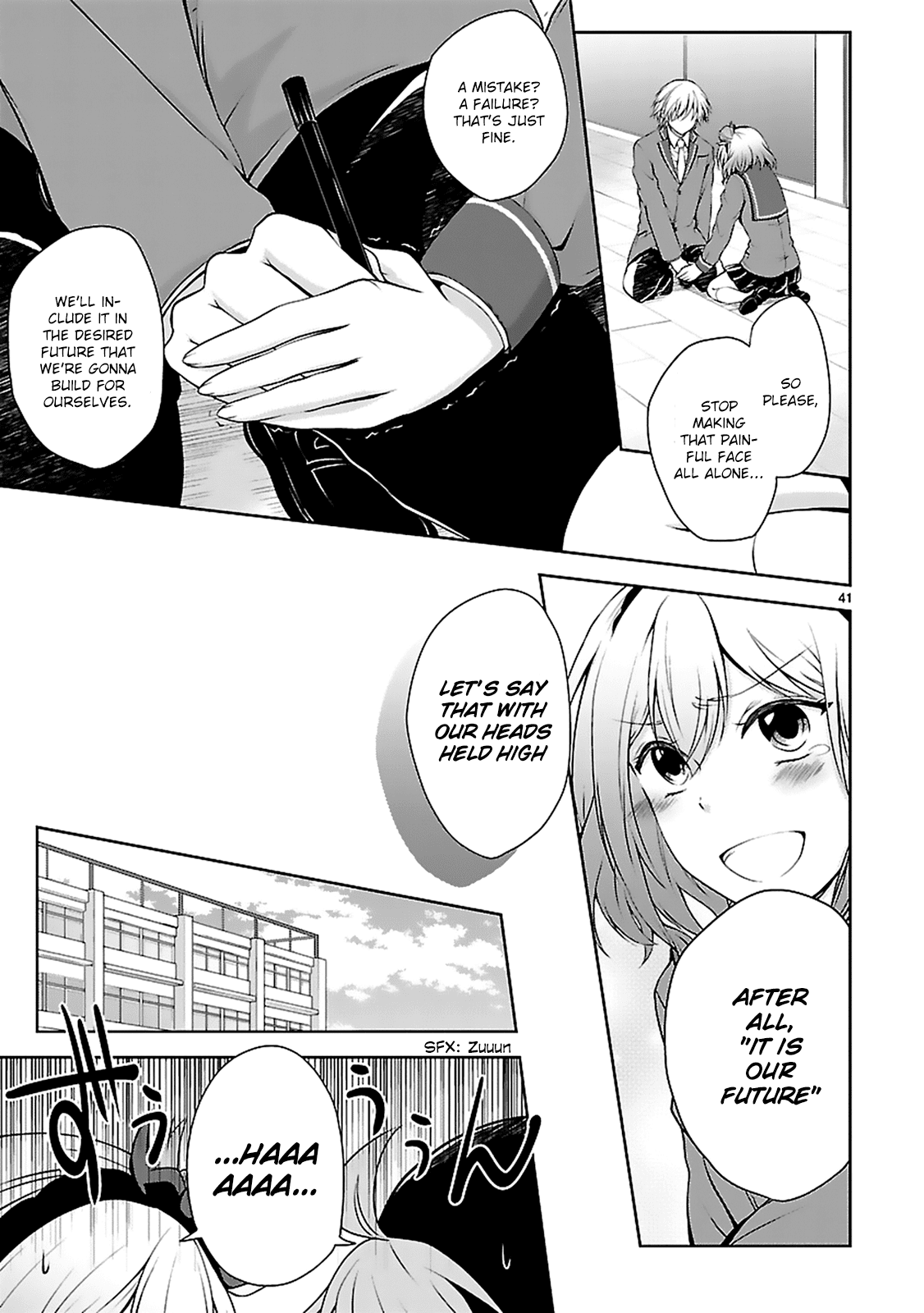 Hensokukei Quadrangle Chapter 7 page 43 - Chapter 7: The Rabbits' Dillema