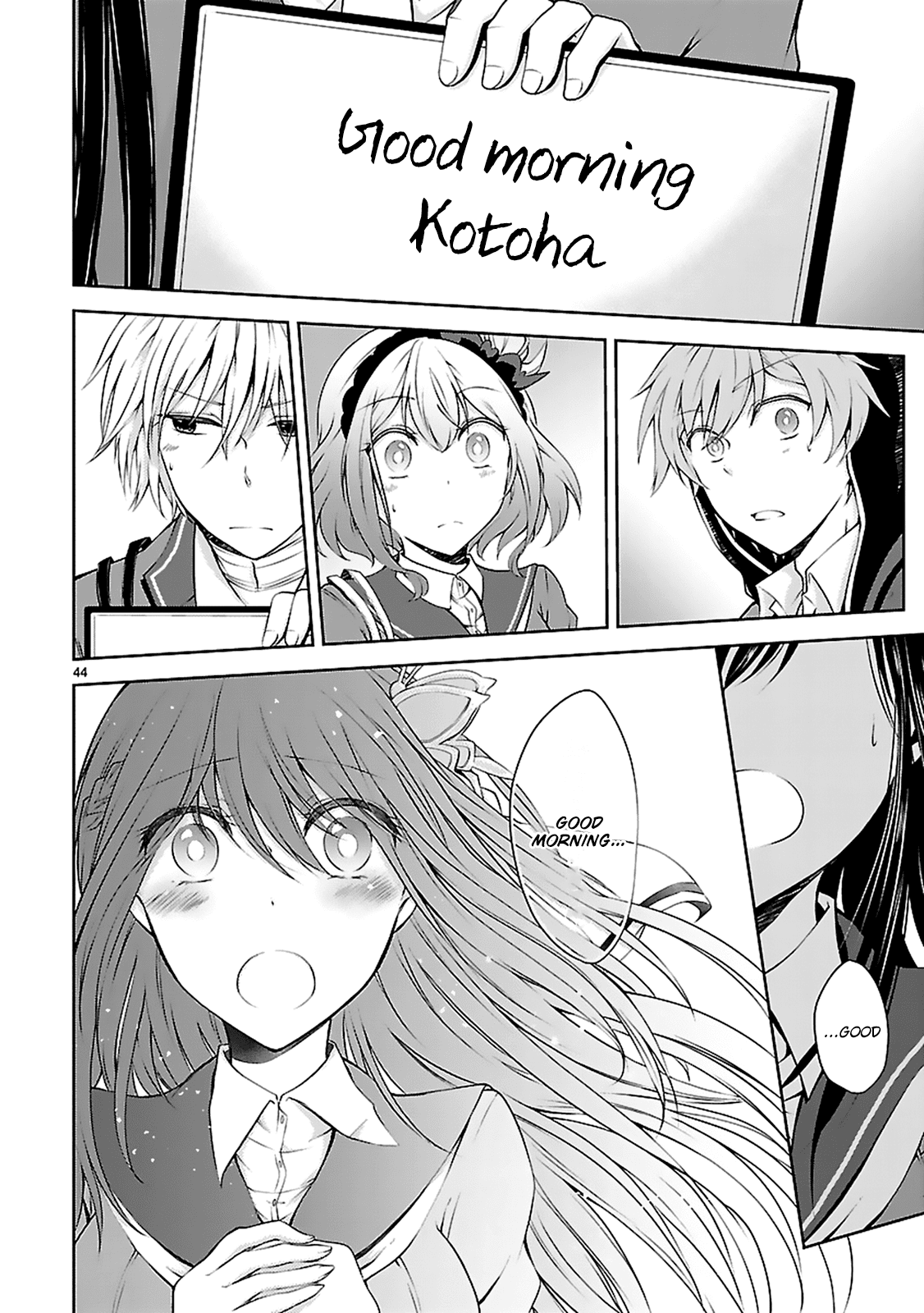 Hensokukei Quadrangle Chapter 7 page 46 - Chapter 7: The Rabbits' Dillema