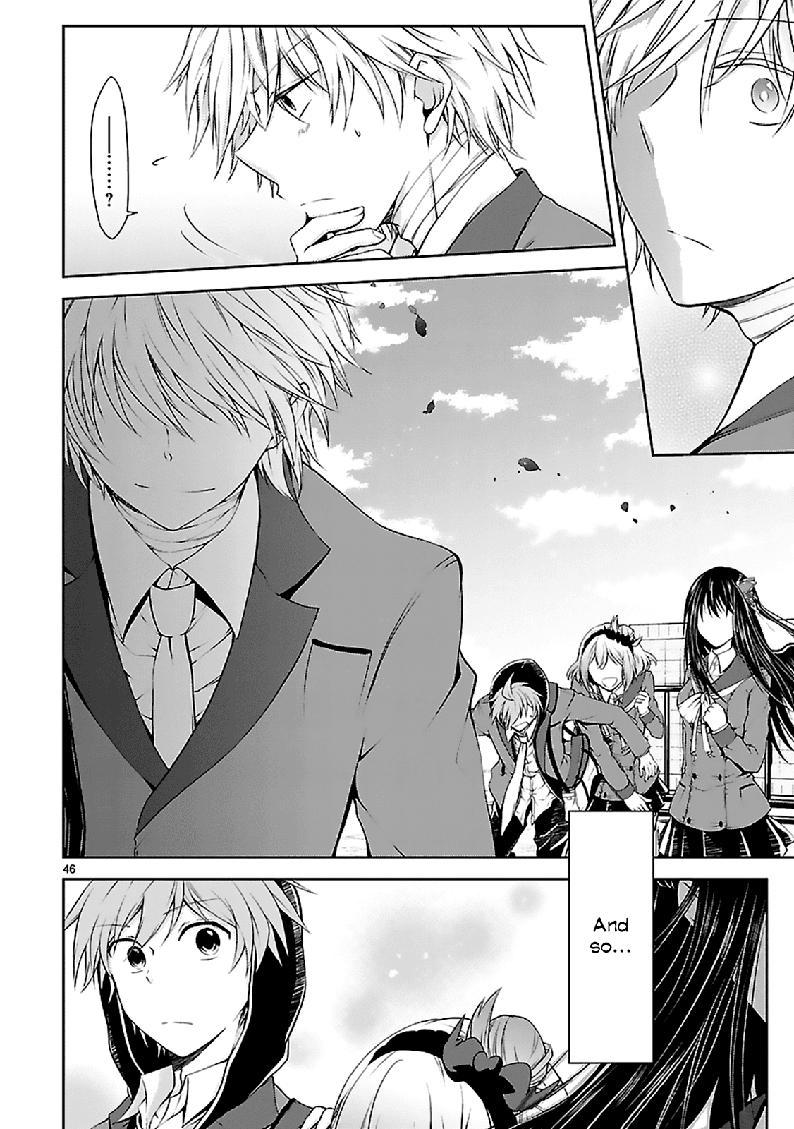 Hensokukei Quadrangle Chapter 7 page 48 - Chapter 7: The Rabbits' Dillema