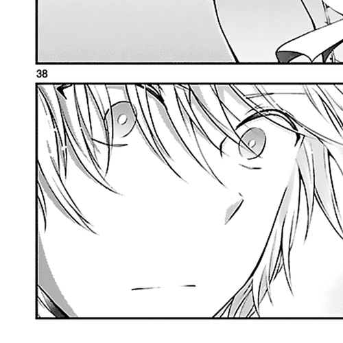 Hensokukei Quadrangle Chapter 7: The Rabbits' Dillema cover