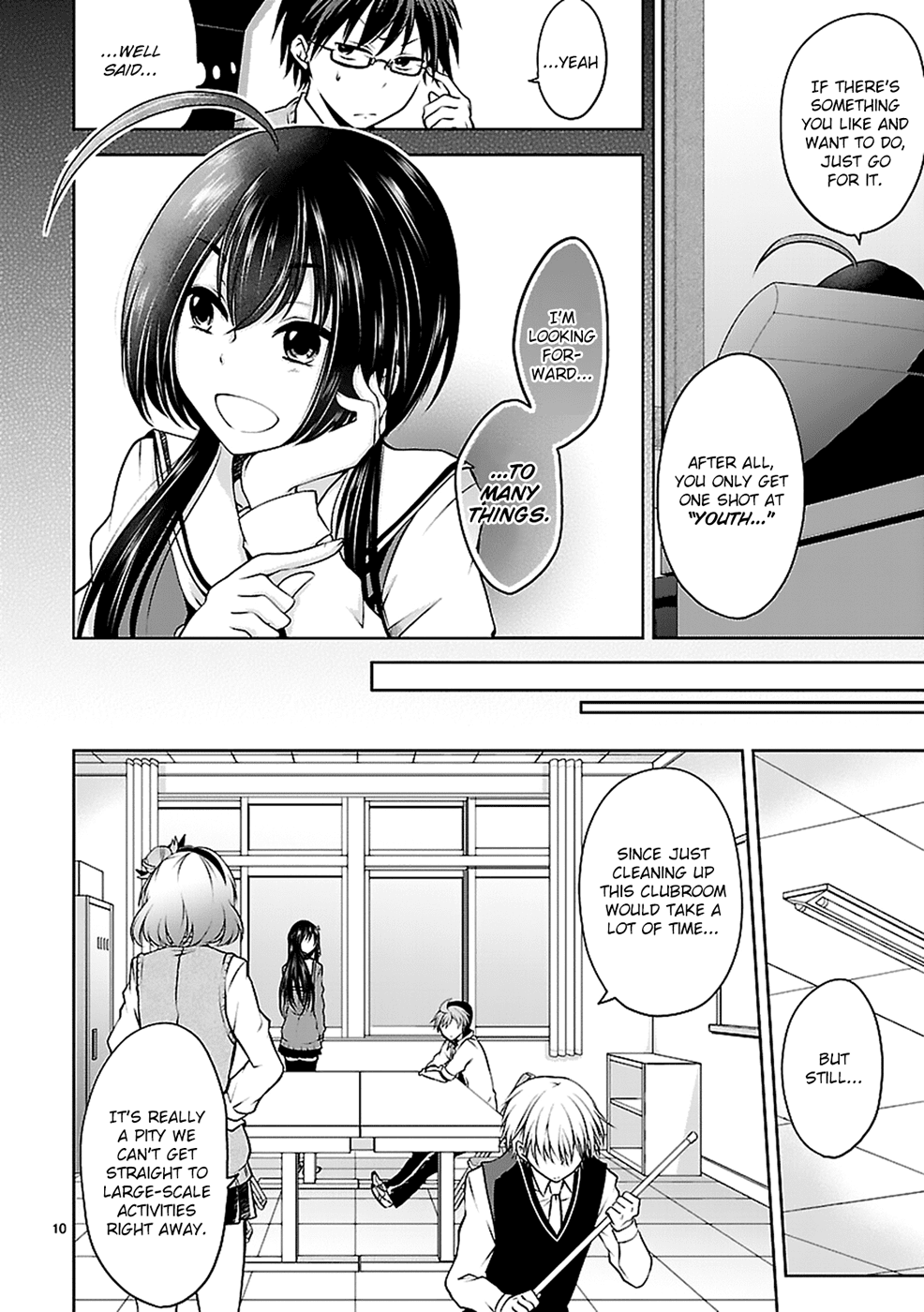 Hensokukei Quadrangle Chapter 8 page 11 - Chapter 8: Maki Eiji's Situation
