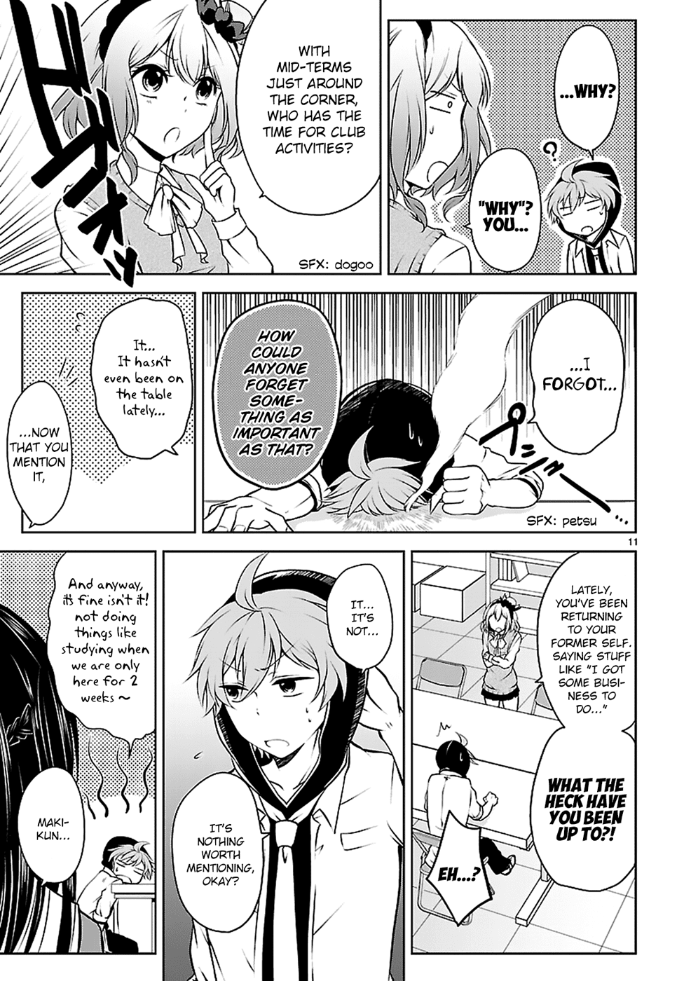 Hensokukei Quadrangle Chapter 8 page 12 - Chapter 8: Maki Eiji's Situation