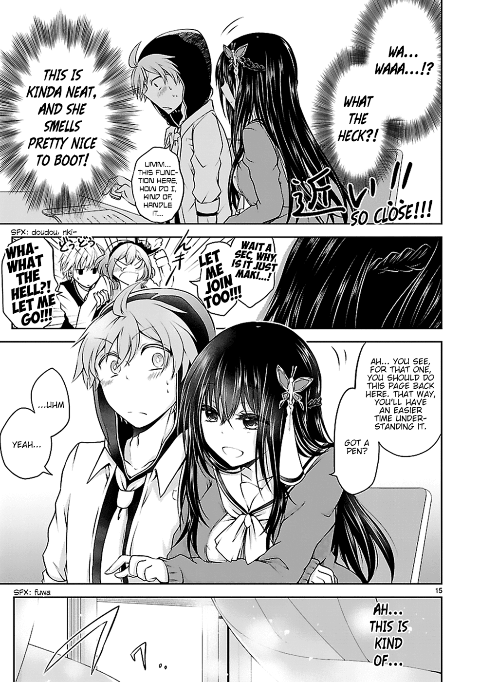 Hensokukei Quadrangle Chapter 8 page 16 - Chapter 8: Maki Eiji's Situation