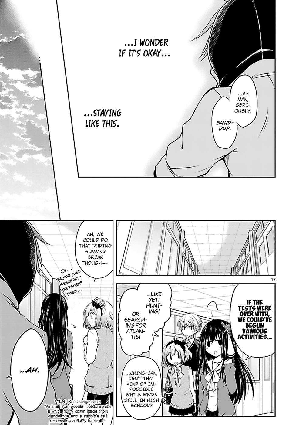 Hensokukei Quadrangle Chapter 8 page 18 - Chapter 8: Maki Eiji's Situation