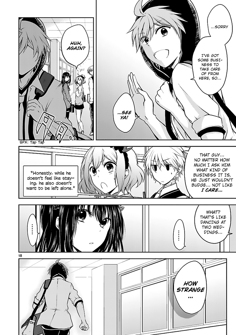 Hensokukei Quadrangle Chapter 8 page 19 - Chapter 8: Maki Eiji's Situation