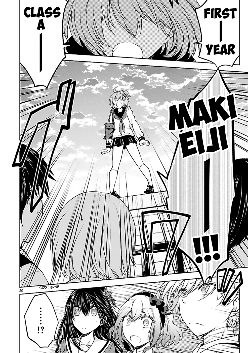 Hensokukei Quadrangle Chapter 8 page 21 - Chapter 8: Maki Eiji's Situation