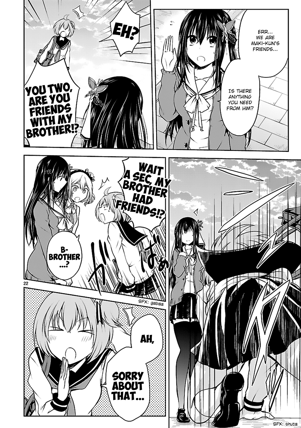 Hensokukei Quadrangle Chapter 8 page 23 - Chapter 8: Maki Eiji's Situation