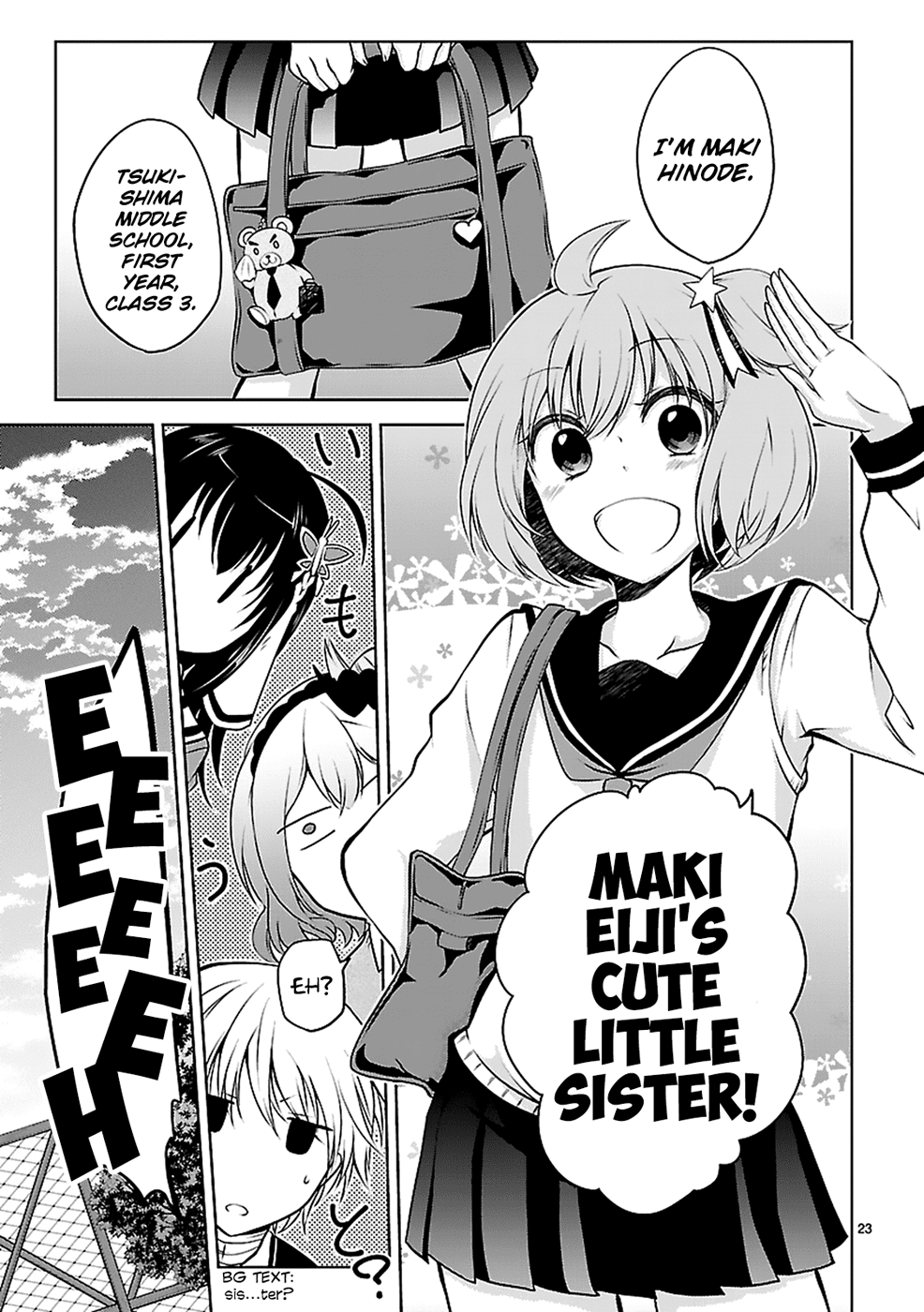 Hensokukei Quadrangle Chapter 8 page 24 - Chapter 8: Maki Eiji's Situation