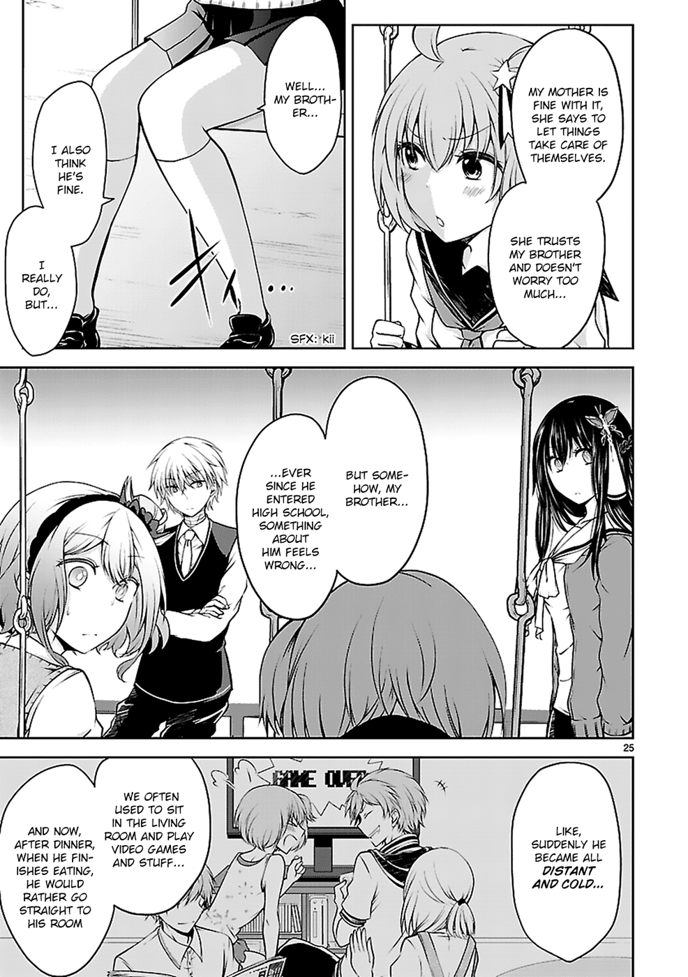 Hensokukei Quadrangle Chapter 8 page 26 - Chapter 8: Maki Eiji's Situation