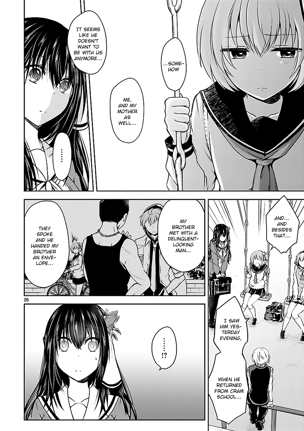 Hensokukei Quadrangle Chapter 8 page 27 - Chapter 8: Maki Eiji's Situation