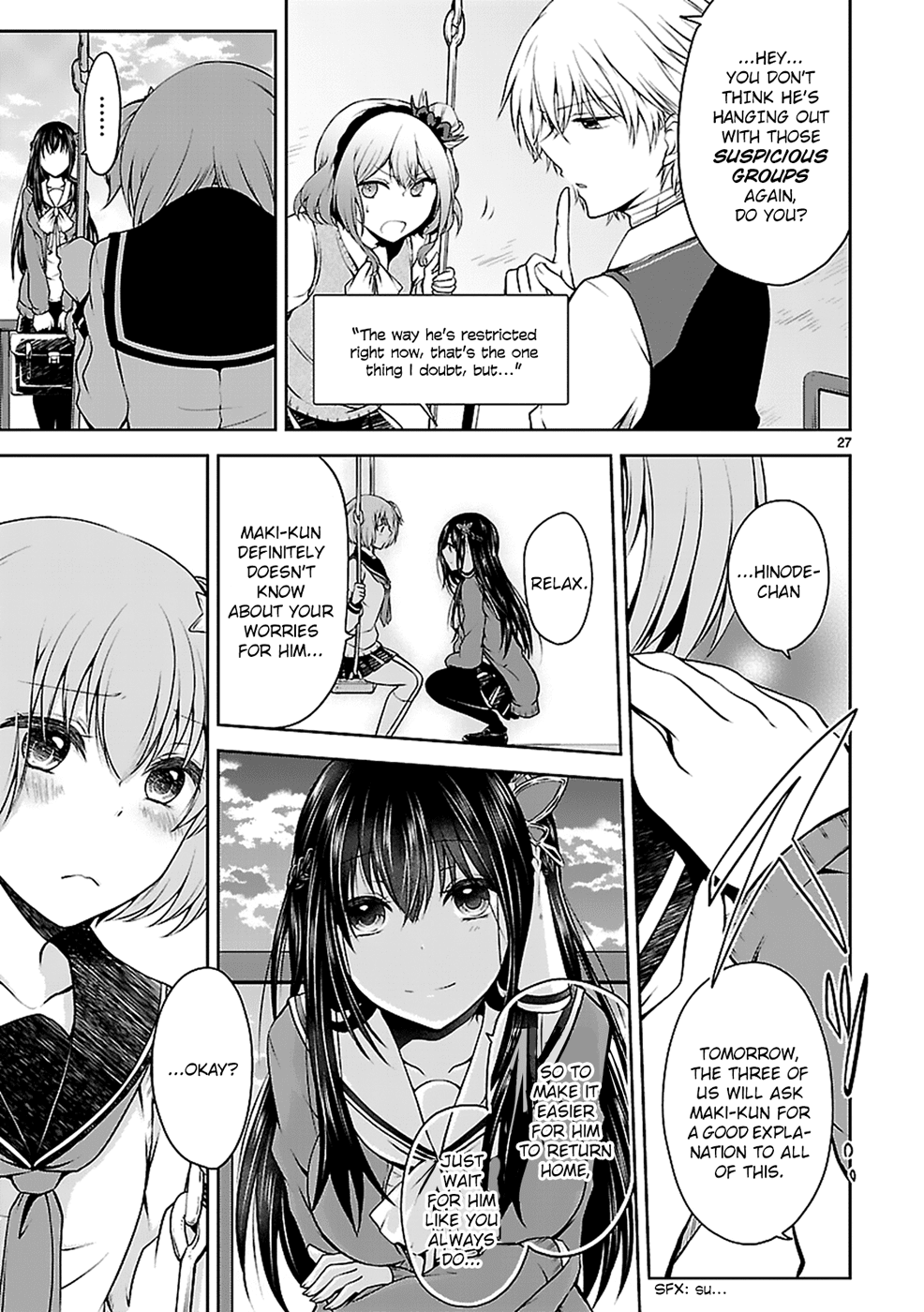 Hensokukei Quadrangle Chapter 8 page 28 - Chapter 8: Maki Eiji's Situation