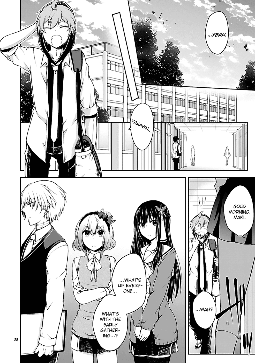 Hensokukei Quadrangle Chapter 8 page 29 - Chapter 8: Maki Eiji's Situation