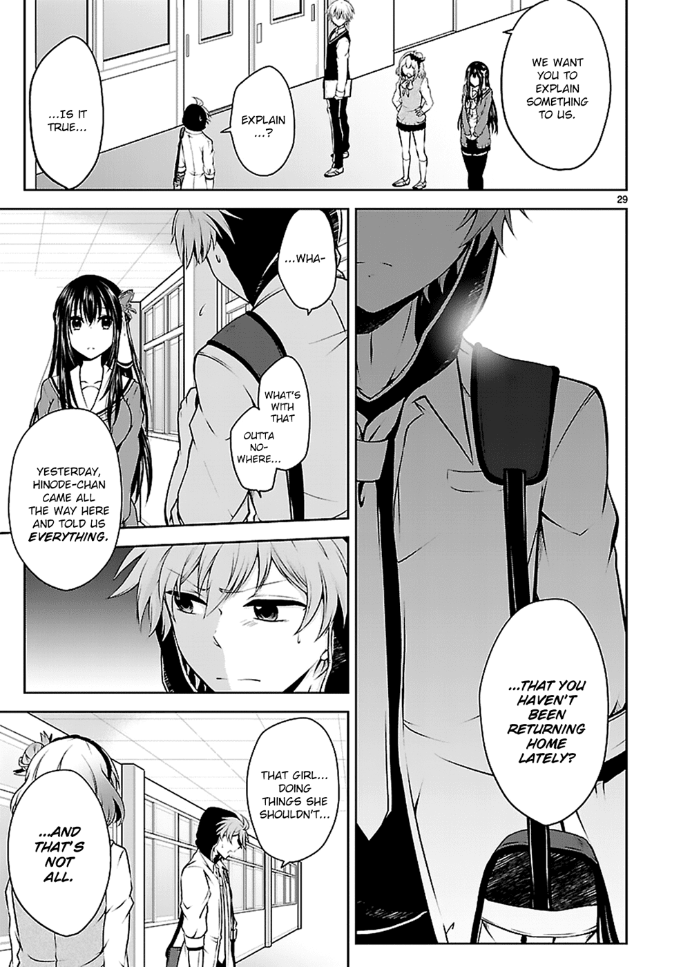 Hensokukei Quadrangle Chapter 8 page 30 - Chapter 8: Maki Eiji's Situation