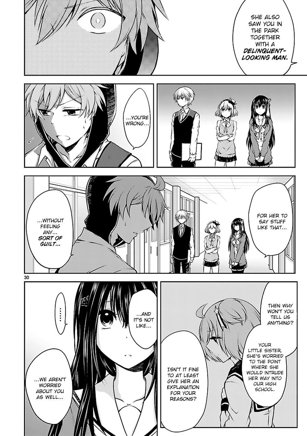 Hensokukei Quadrangle Chapter 8 page 31 - Chapter 8: Maki Eiji's Situation