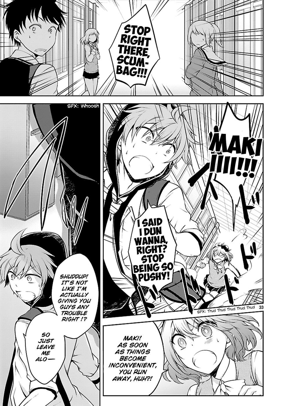 Hensokukei Quadrangle Chapter 8 page 34 - Chapter 8: Maki Eiji's Situation