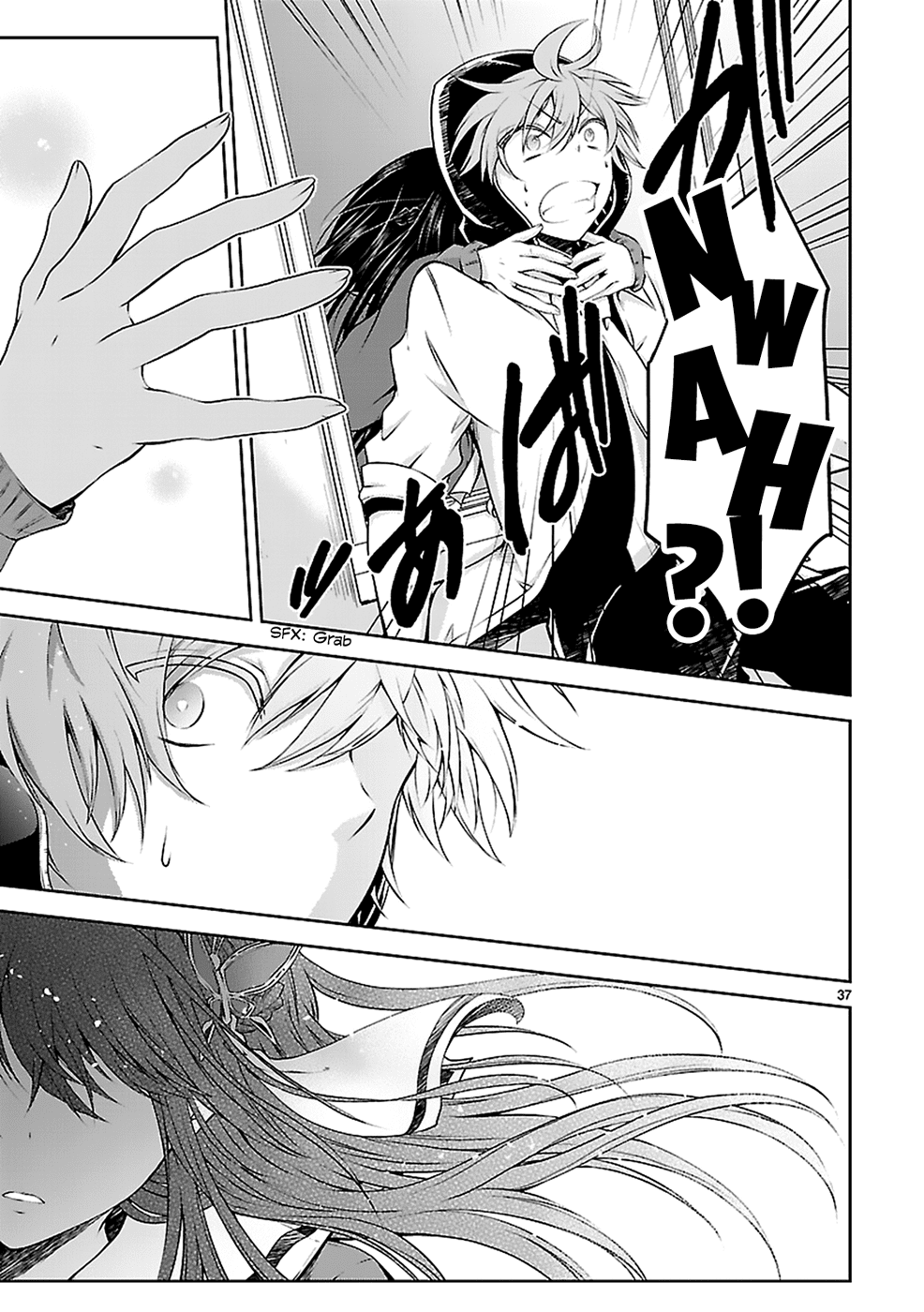 Hensokukei Quadrangle Chapter 8 page 38 - Chapter 8: Maki Eiji's Situation