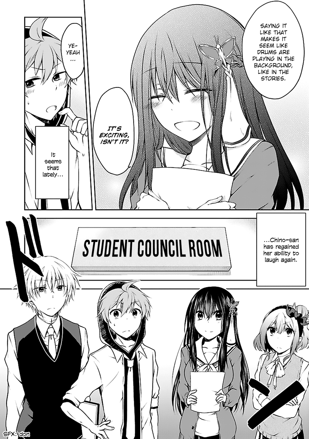 Hensokukei Quadrangle Chapter 8 page 5 - Chapter 8: Maki Eiji's Situation
