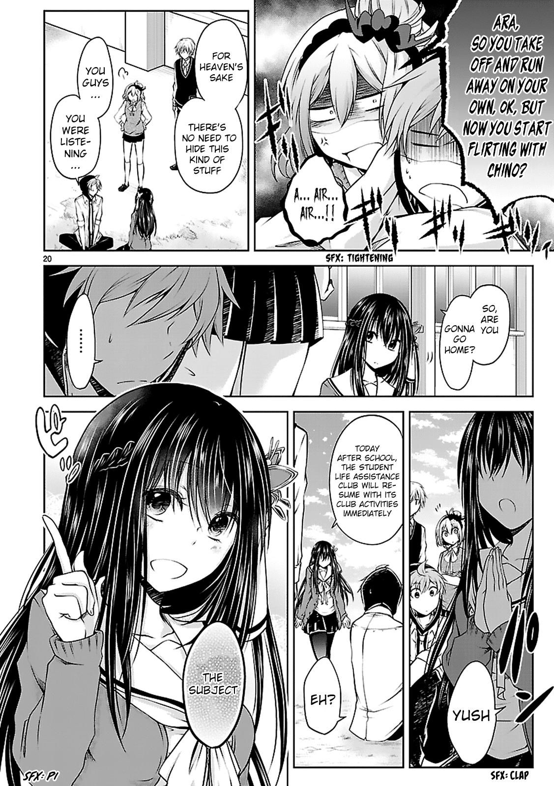 Hensokukei Quadrangle Chapter 9 page 21 - Chapter 9: Home, Sweet Home