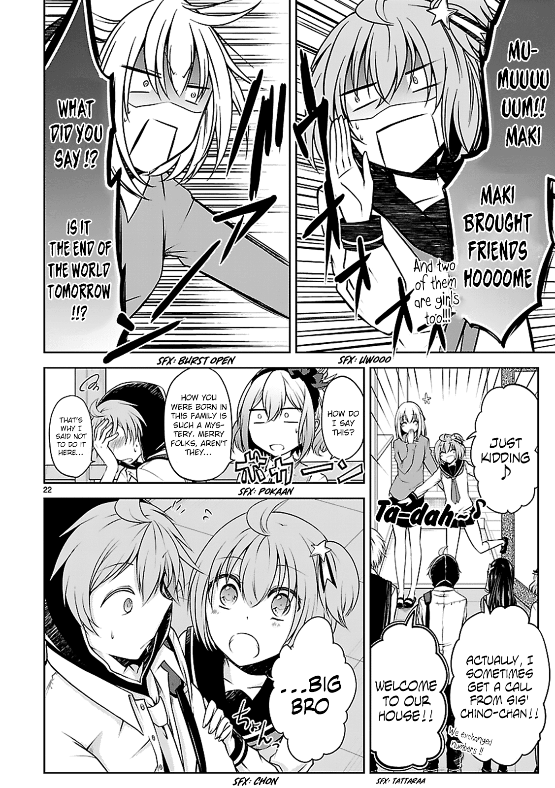 Hensokukei Quadrangle Chapter 9 page 23 - Chapter 9: Home, Sweet Home