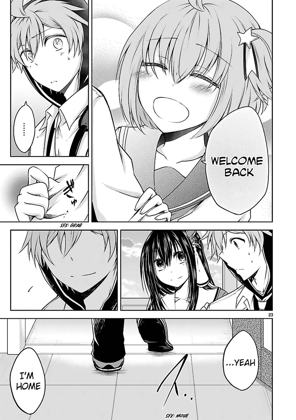 Hensokukei Quadrangle Chapter 9 page 24 - Chapter 9: Home, Sweet Home