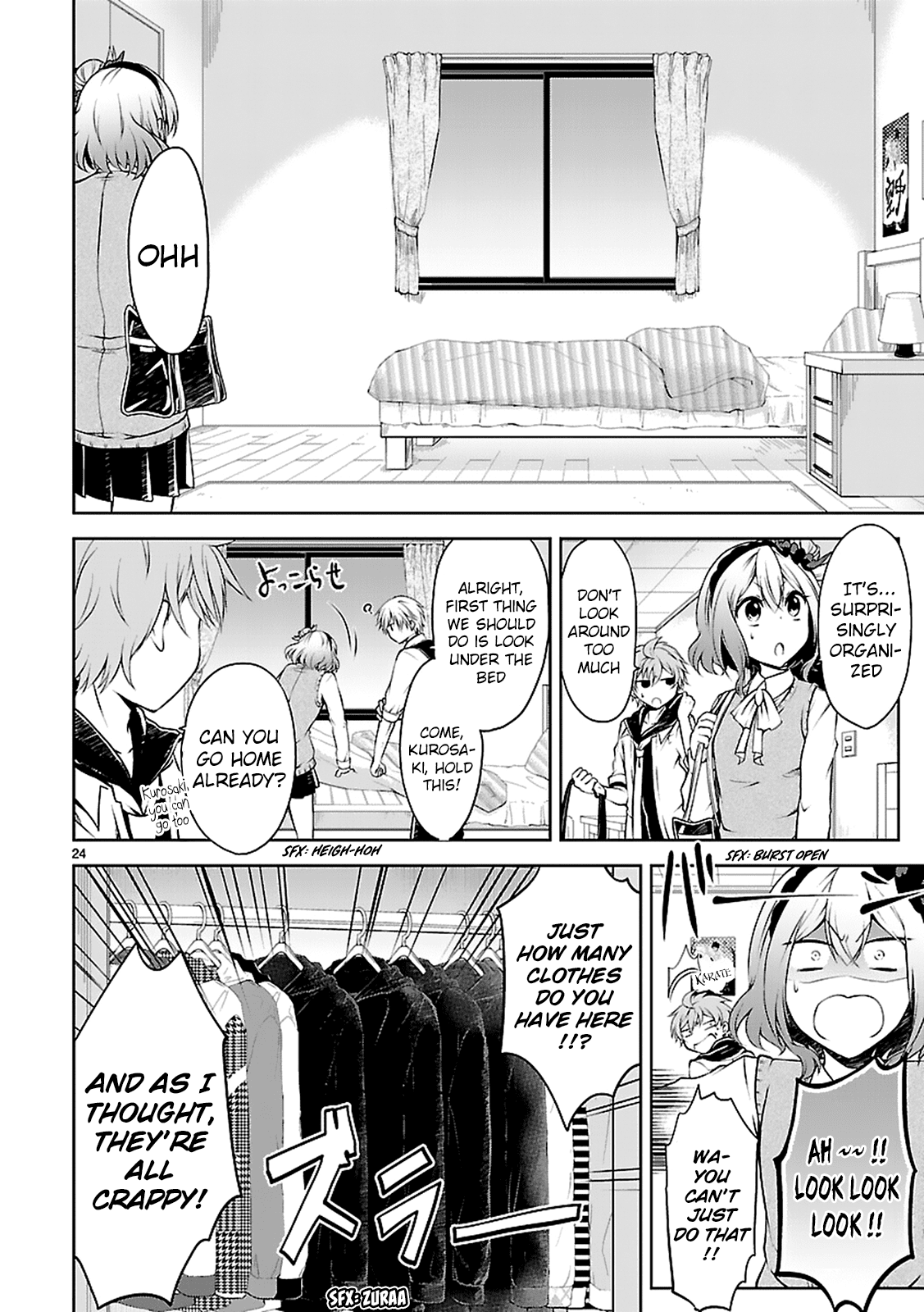 Hensokukei Quadrangle Chapter 9 page 25 - Chapter 9: Home, Sweet Home