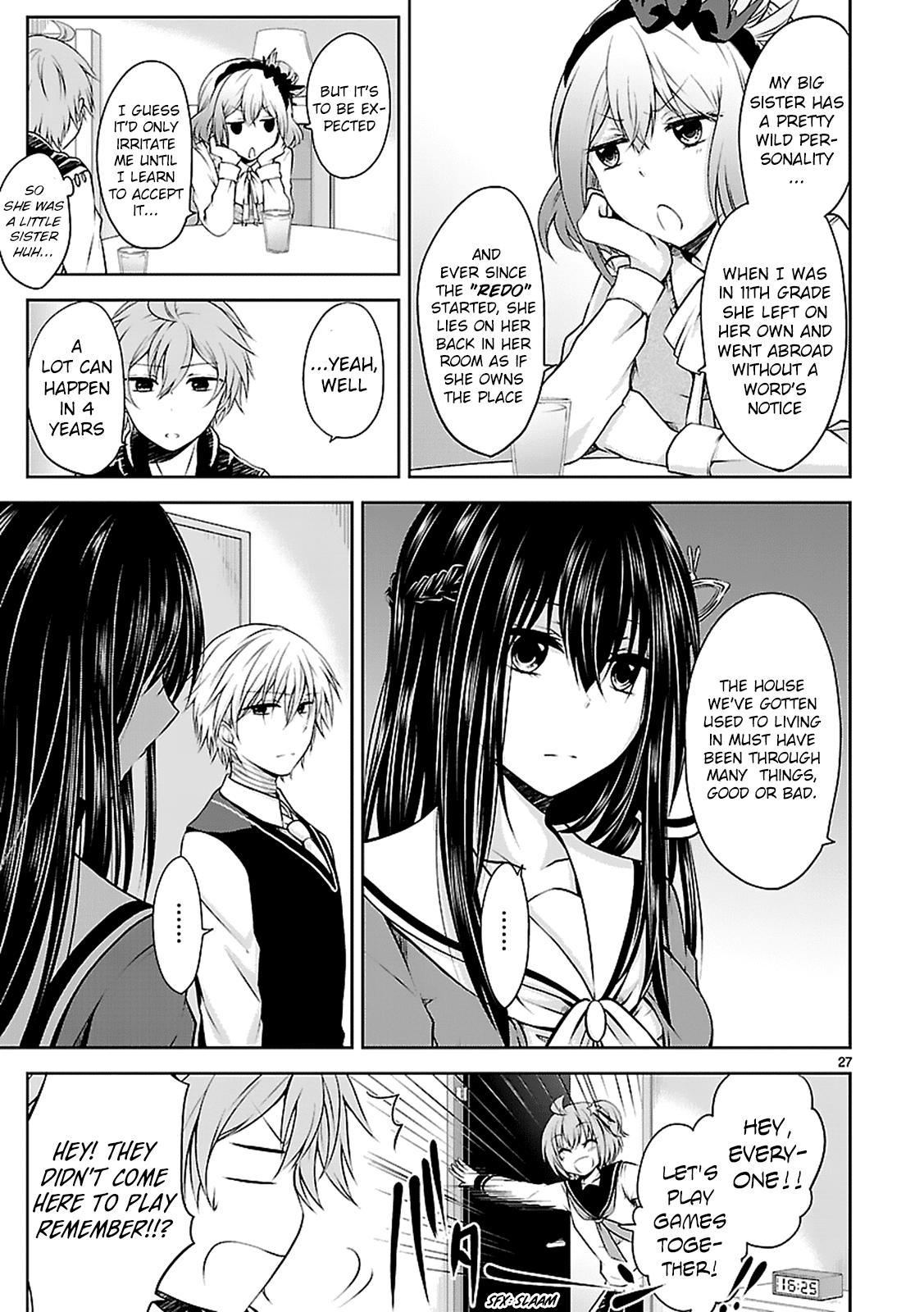 Hensokukei Quadrangle Chapter 9 page 28 - Chapter 9: Home, Sweet Home