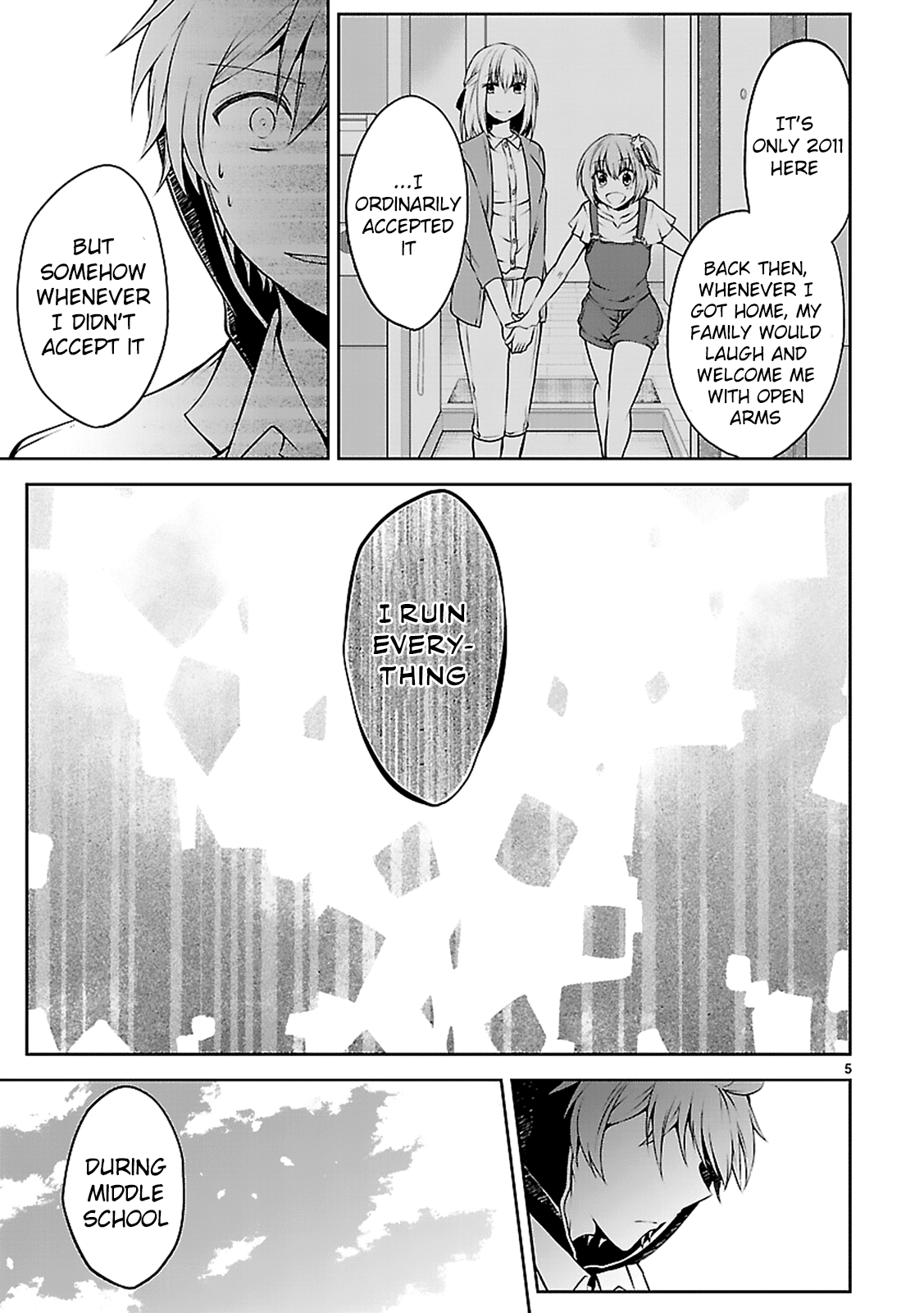 Hensokukei Quadrangle Chapter 9 page 6 - Chapter 9: Home, Sweet Home