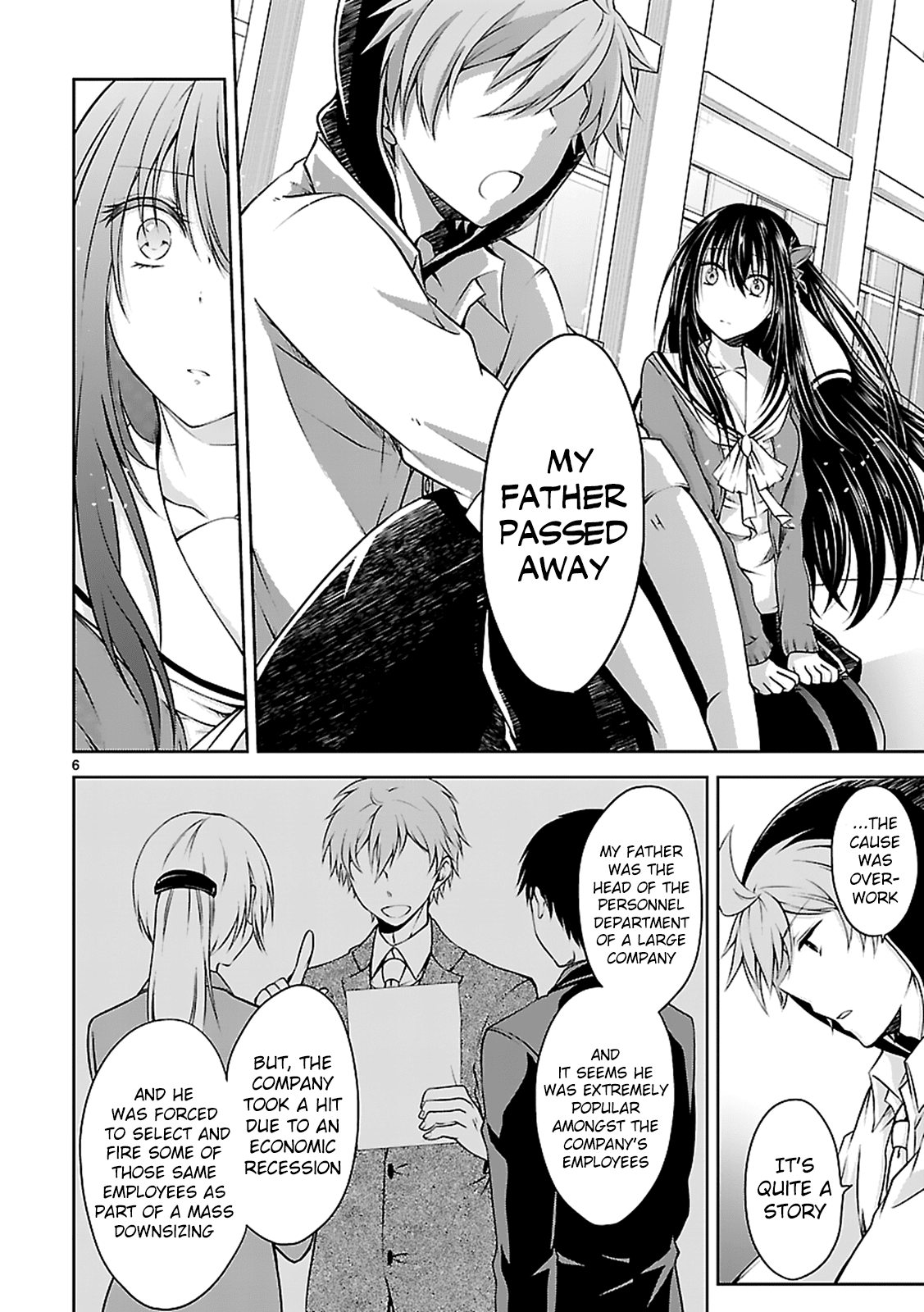 Hensokukei Quadrangle Chapter 9 page 7 - Chapter 9: Home, Sweet Home