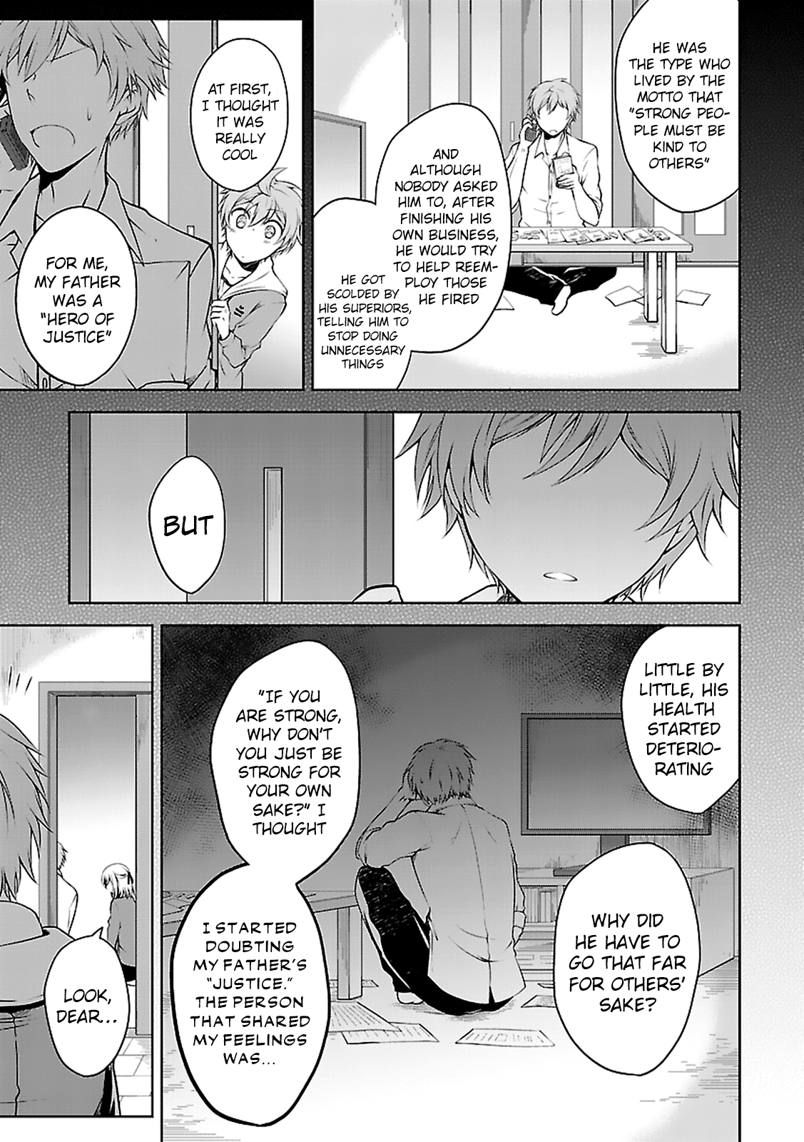 Hensokukei Quadrangle Chapter 9 page 8 - Chapter 9: Home, Sweet Home