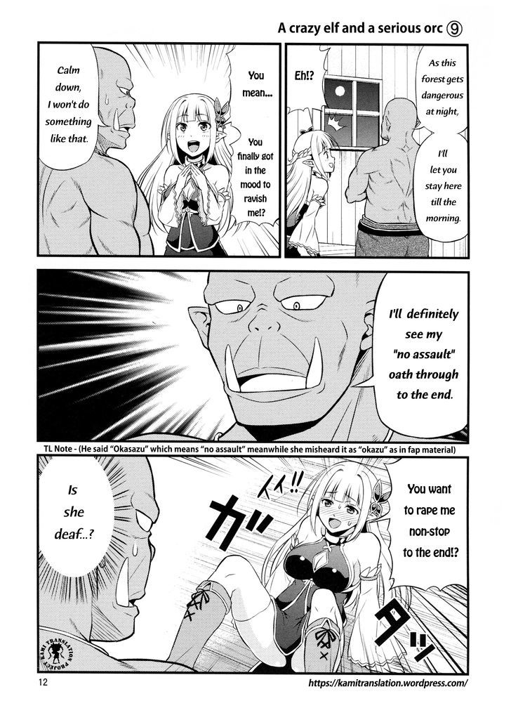 Hentai Elf to Majime Orc Chapter 1 page 11 - Chapter 1